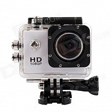 SJ4000 1.5" TFT 12.0 MP 2/3 CMOS 1080P Full HD Outdoor Sports Digital Video Camera - White SJ4000 1.5" TFT 12.0 MP 2/3 CMOS 1080P Full HD Outdoor Sports Digital Video Camera - White