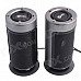 Jeway JS-3116 2.0 Channel Fashion Speakers Set for Laptop / Tablet PC - Black + Silver Jeway JS-3116 2.0 Channel Fashion Speakers Set for Laptop / Tablet PC - Black + Silver
