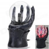 Magic Party Christmas Gift Static Plasma Lightning Ball Sphere - Black