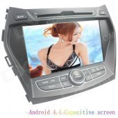 LsqSTAR 7" Android4.1 Capacitive Screen Car DVD Player w/ GPS WiFi SWC AUX for Hyundai IX45/Santa Fe