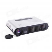 RUISHIDA T12+ Android 4.2.1 1280 x 800 HDMI 2D / 3D DLP HD Mini Home Projector w/ 3-USB / SD - White