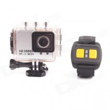 5.0MP Full HD 1080P Waterproof 50M Sport Camera DVR Camcorder w/ Wi-Fi H264 HDMI + IR Remote