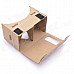 NEJE ZB01 DIY Google Cardboard Virtual Reality 3D Glasses - Brown NEJE ZB01 DIY Google Cardboard Virtual Reality 3D Glasses - Brown