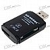 All-in-1 USB 2.0 Memory Card Reader (Ready Boost) All-in-1 USB 2.0 Memory Card Reader (Ready Boost)