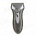 6752 Creative Razor Shape Fashion Wind-proof Refillable Butane Jet Lighter - Gray + Silver 6752 Creative Razor Shape Fashion Wind-proof Refillable Butane Jet Lighter - Gray + Silver