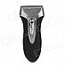 6752 Creative Razor Shape Fashion Wind-proof Refillable Butane Jet Lighter - Black + Silver 6752 Creative Razor Shape Fashion Wind-proof Refillable Butane Jet Lighter - Black + Silver