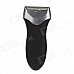 6752 Creative Razor Shape Fashion Wind-proof Refillable Butane Jet Lighter - Black + Silver 6752 Creative Razor Shape Fashion Wind-proof Refillable Butane Jet Lighter - Black + Silver