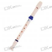Traditional Handcrafted Milky Flute with Cleaning Stick