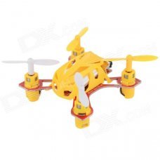 Wltoys V282 Mini 4-CH 2.4GHz Radio Control R/C Flying Saucer w/ Gyro - Yellow Wltoys V282 Mini 4-CH 2.4GHz Radio Control R/C Flying Saucer w/ Gyro - Yellow
