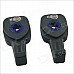 Carking LP-A04 Multi-functional Plastic Vehicle Car Seat Chair Hook - Black (2 PCS)