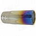Kapeier B50 Universal Stainless Steel Car Exhaust Pipe Muffler Tip - Blue + Silver + Multi-Colored Kapeier B50 Universal Stainless Steel Car Exhaust Pipe Muffler Tip - Blue + Silver + Multi-Colored