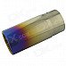 Kapeier B50 Universal Stainless Steel Car Exhaust Pipe Muffler Tip - Blue + Silver + Multi-Colored Kapeier B50 Universal Stainless Steel Car Exhaust Pipe Muffler Tip - Blue + Silver + Multi-Colored