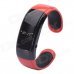 NEJE NJ-010 Smart Bluetooth V3.0 Bracelet Watch w/ Answer Call / Music Player - Black + Red NEJE NJ-010 Smart Bluetooth V3.0 Bracelet Watch w/ Answer Call / Music Player - Black + Red