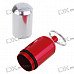 Aluminum Alloy Pill Shaped Keychain (Assorted Color)
