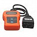 OBDII/EOBD2 Memo Scanner Accurate Fault Code Reader Car Diagnostic Tool - Orange + Black OBDII/EOBD2 Memo Scanner Accurate Fault Code Reader Car Diagnostic Tool - Orange + Black