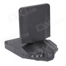 Merdia QPYP22T1 2.5" TFT LCD 0.96" CMD 270 Degree Wide Angle Car DVR w/ 6-LED - Black (DC 12~24V) Merdia QPYP22T1 2.5" TFT LCD 0.96" CMD 270 Degree Wide Angle Car DVR w/ 6-LED - Black (DC 12~24V)