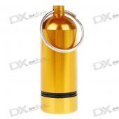 Aluminum Alloy Kettle Shaped Keychain (Color Assorted)