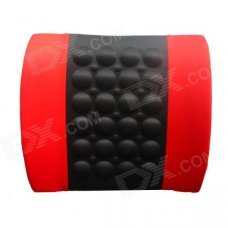 Car Electric Massage Cushion / Lumbar Posture Support Cushion / Pillow - Red + Black Car Electric Massage Cushion / Lumbar Posture Support Cushion / Pillow - Red + Black
