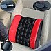 Car Electric Massage Cushion / Lumbar Posture Support Cushion / Pillow - Red + Black Car Electric Massage Cushion / Lumbar Posture Support Cushion / Pillow - Red + Black