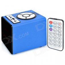 HY HY-3034 3W Touch Speaker w/ Mini USB / USB 2.0 / 3.5mm / TF / FM - Sky Blue HY HY-3034 3W Touch Speaker w/ Mini USB / USB 2.0 / 3.5mm / TF / FM - Sky Blue