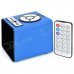 HY HY-3034 3W Touch Speaker w/ Mini USB / USB 2.0 / 3.5mm / TF / FM - Sky Blue HY HY-3034 3W Touch Speaker w/ Mini USB / USB 2.0 / 3.5mm / TF / FM - Sky Blue