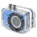 MO.MAT CAM F39 0.65'' LCD 120' Wide Angle 5.0MP 1/3'' CMOS 1080P Full HD Sport Camera - Blue MO.MAT CAM F39 0.65'' LCD 120' Wide Angle 5.0MP 1/3'' CMOS 1080P Full HD Sport Camera - Blue