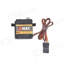 EMAX ES09A 11.6g Analog Plastic Gear Servo - Black EMAX ES09A 11.6g Analog Plastic Gear Servo - Black