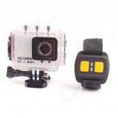 5.0MP Full HD 1080P 50M Waterproof CMOS Sports Camera DVR Camcorder w/ Wifi H264 HDMI + IR Remote