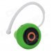 Eye Style Bluetooth V3.0 Music Headset w/ Microphone - Green + Black Eye Style Bluetooth V3.0 Music Headset w/ Microphone - Green + Black
