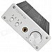 TOPPING D3 192KHz DAC Decoder / Headphone Amplifier - Black + Silver TOPPING D3 192KHz DAC Decoder / Headphone Amplifier - Black + Silver