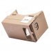 NEJE ZB02 DIY Google Cardboard + Resin Lens Virtual 3D Glasses w/ NFC for 4~7" Cellphones - Brown NEJE ZB02 DIY Google Cardboard + Resin Lens Virtual 3D Glasses w/ NFC for 4~7" Cellphones - Brown