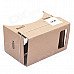 NEJE ZB02 DIY Google Cardboard + Resin Lens Virtual 3D Glasses w/ NFC for 4~7" Cellphones - Brown NEJE ZB02 DIY Google Cardboard + Resin Lens Virtual 3D Glasses w/ NFC for 4~7" Cellphones - Brown