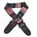 DEDO MA-52 Fashion Rock Pattern Polyester Adjustable Guitar / Bass Strap DEDO MA-52 Fashion Rock Pattern Polyester Adjustable Guitar / Bass Strap