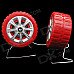 Newest JT053 Wheel Style Portable USB Powered 3.5mm Wired Desktop Speakers Set for PC / Laptop - Red Newest JT053 Wheel Style Portable USB Powered 3.5mm Wired Desktop Speakers Set for PC / Laptop - Red