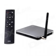 AT-919 Android 4.2.2 Quad-Core Mini PC TV Box Player w/ 1GB RAM, 8GB ROM, Wi-Fi, TF - Silver AT-919 Android 4.2.2 Quad-Core Mini PC TV Box Player w/ 1GB RAM, 8GB ROM, Wi-Fi, TF - Silver