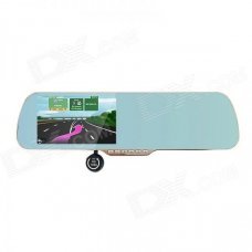 ACSON R155 5" Bluetooth Handsfree + Rearview Mirror Monitor + Parking Sensor System - Black + Blue ACSON R155 5" Bluetooth Handsfree + Rearview Mirror Monitor + Parking Sensor System - Black + Blue