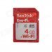 SanDisk Eye-Fi SDHC Wireless Wi-Fi Memory Card - Red (Class 4 / 4GB) SanDisk Eye-Fi SDHC Wireless Wi-Fi Memory Card - Red (Class 4 / 4GB)