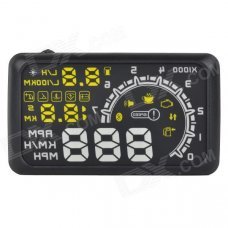 BT-YW 5.5" Screen Car Head UP Display w/ Bluetooth Diagnostic + OBD II Interface - Black BT-YW 5.5" Screen Car Head UP Display w/ Bluetooth Diagnostic + OBD II Interface - Black