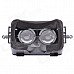 NEJE LJ-02 Headband Vrtual Reality 3D Glasses for 4~6 Inch Screen Cellphones - Black