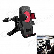 360' Rotation Car Air Conditioning Vent Mounted Holder Bracket for Cellphone / GPS - Black + Red 360' Rotation Car Air Conditioning Vent Mounted Holder Bracket for Cellphone / GPS - Black + Red