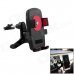 360' Rotation Car Air Conditioning Vent Mounted Holder Bracket for Cellphone / GPS - Black + Red 360' Rotation Car Air Conditioning Vent Mounted Holder Bracket for Cellphone / GPS - Black + Red
