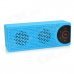 HY HY-BT72 Magnetic Induction Bluetooth V2.0 Speaker w/ 3.5mm / USB 2.0 / Mic. / FM / TF Slot - Blue HY HY-BT72 Magnetic Induction Bluetooth V2.0 Speaker w/ 3.5mm / USB 2.0 / Mic. / FM / TF Slot - Blue