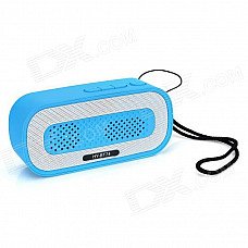 HY HY-BT74 Bluetooth V2.0 Speaker w/ 3.5mm / USB 2.0 / Microphone / FM / TF - Blue + White HY HY-BT74 Bluetooth V2.0 Speaker w/ 3.5mm / USB 2.0 / Microphone / FM / TF - Blue + White
