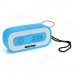 HY HY-BT74 Bluetooth V2.0 Speaker w/ 3.5mm / USB 2.0 / Microphone / FM / TF - Blue + White HY HY-BT74 Bluetooth V2.0 Speaker w/ 3.5mm / USB 2.0 / Microphone / FM / TF - Blue + White
