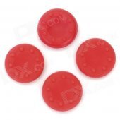 4-in-1 Anti-Slip Silicone Cover for PS2 / PS3 / PS3 Slim / PS4 / XBOX360 / XBOX ONE - Red (4 PCS)
