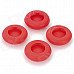 4-in-1 Anti-Slip Silicone Cover for PS2 / PS3 / PS3 Slim / PS4 / XBOX360 / XBOX ONE - Red (4 PCS) 4-in-1 Anti-Slip Silicone Cover for PS2 / PS3 / PS3 Slim / PS4 / XBOX360 / XBOX ONE - Red (4 PCS)