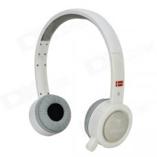 Bingle B-600 Wireless USB 2.0 Headband Headphone w/ Mic. - White Bingle B-600 Wireless USB 2.0 Headband Headphone w/ Mic. - White