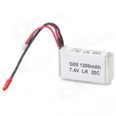 WLtoys A949-27 7.4V 1200mAh Li-polymer Battery for A949 / A959 / A969 / A979 R/C Car - Silver