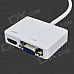 Mini DisplayPort to HDMI / VGA Adapter - White (18cm-Cable) Mini DisplayPort to HDMI / VGA Adapter - White (18cm-Cable)