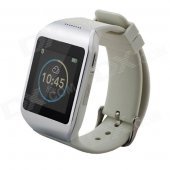 WIME M5 Sports 1.54" Anti-lost Touch Screen Bluetooth Smart Wrist Watch w/ SMS / Call - White